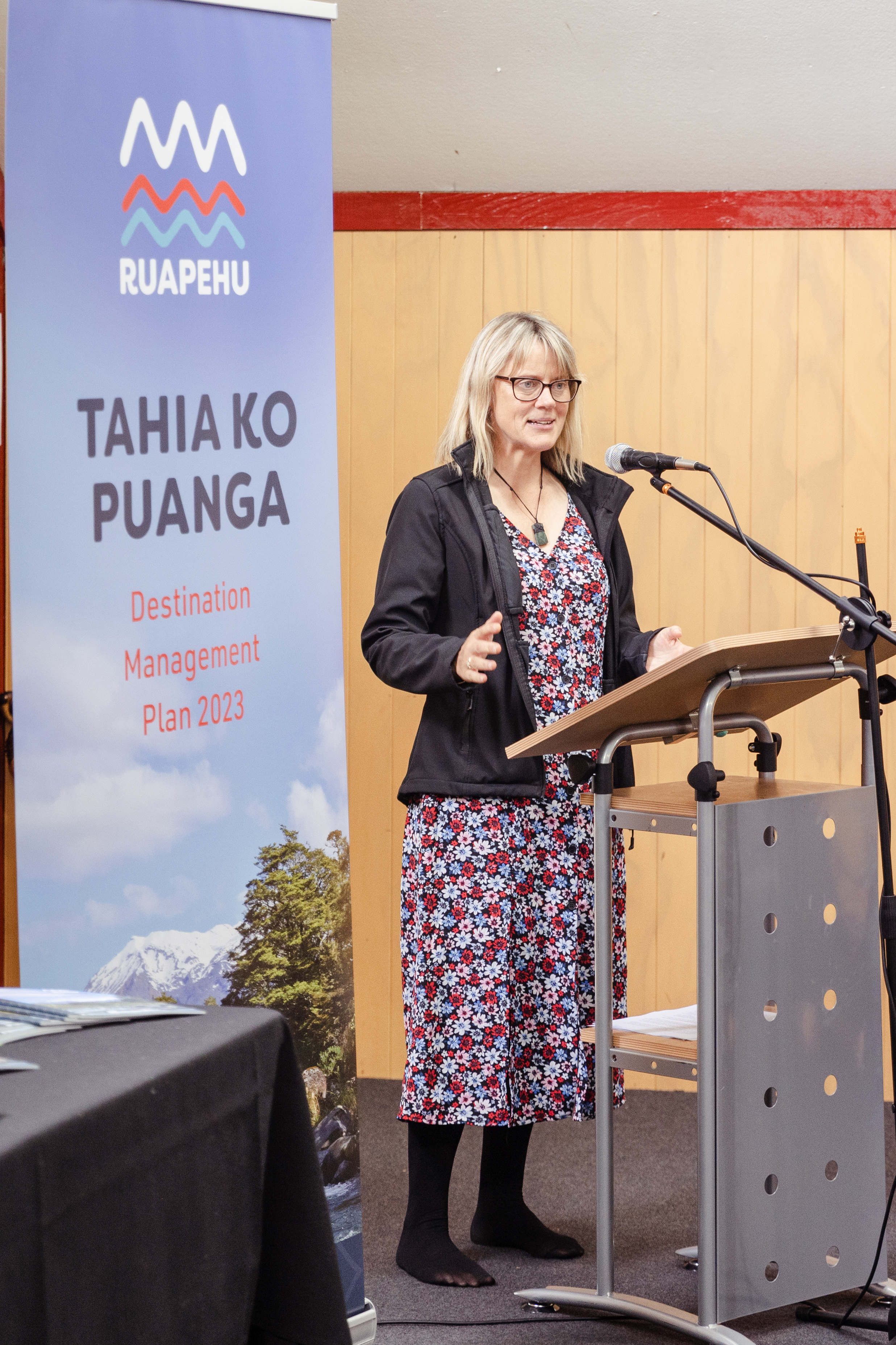 Jo presenting at Tahia Ko Puanga - Visit Ruapehu.jpg